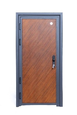 Constructed from extra-coated aluminum steel, this bulletproof single door is designed for long-lasting durability and maximum security. Its robust material ensures it can withstand various threats, making it suitable for both residential and commercial applications. The door features a sophisticated 17-locking system, which enhances its security capabilities, ensuring that each lock is engineered to provide reliable protection. This door not only prioritizes safety but also contributes to the aesthetic appeal of any space, blending functionality with style.