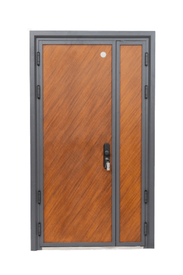 Bullet proof double steel doors