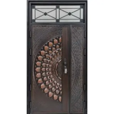 Lamu double steel doors